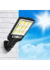 ®  3 Farklı Işık Modlu Güneş Enerjisiyle Şarj Olan Dış Mekan Uyumlu Kumandalı Solar Duvar LEDİ