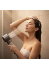 ®  3 Kademeli Turbo Basınçlı Masaj Başlıklı Silikon Fırçalı Duş Başlığı – Yüksek Basınçlı Su Tasarruflu Duş Başlığı