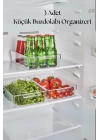 3 Lü Buzdolabı Organizeri & Buzdolabı Düzenleyici 3 lt