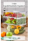 3 Lü Buzdolabı Organizeri MIX Set (3 lt + 4,5 lt + 6 lt)