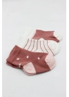 ®   3Lü Penye Kız Soket Çorap 10112 Pudra