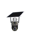3 MP + 3 MP Çift Lens Solar TF Kart Girişli 4G Kamera