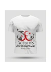 30 Ağustos Oversize Baskılı T-shirt - Beyaz -