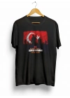 30 Ağustos Zafer Bayramı Atatürk Baskılı Oversize Bisiklet Yaka T-shirt - Siyah