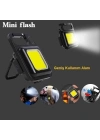 30 Ledli  Mıknatıslı Mini Anahtarlık Flash Kamp Lambası