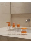 30 ml 5’li Seyahat Şişesi Seti Çantalı Kozmetik Organizer