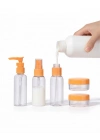 30 ml 5’li Seyahat Şişesi Seti Çantalı Kozmetik Organizer