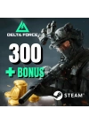 300 + Bonus Delta Coİns Steam