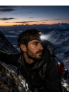 30W Sensörlü Şarjlı LED Kafa Feneri Zoom Özellikli Güçlü Aydınlatma