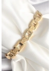 316L Çelik Gold Renk Unisex Bileklik