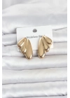 316L Çelik Gold Renk Vintage Kadın Küpe