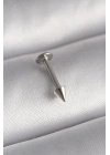 316L Çelik Gümüş Renk Çivi Model Piercing
