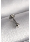 316L Çelik Gümüş Renk Topçuk Piercing