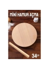34 Cm Merdaneli Hamur Açma Masası