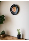 ® 36 Cm 24 Saat Göstergeli Özel Tasarım Duvar Saati