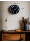 ® 36 Cm Asil Dekoratif Duvar Saati