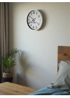 ® 36 Cm Beyaz Çocuk Odası Duvar Saati
