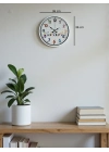 ® 36 Cm Beyaz Çocuk Odası Duvar Saati
