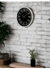 ® 36 Cm Beyaz Dekoratif Duvar Saati