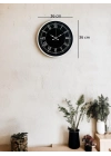 ® 36 Cm Beyaz Dekoratif Duvar Saati