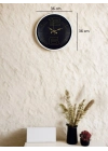 ® 36 Cm Beyaz Dekoratif Şık Duıvar Saati
