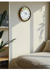 ® 36 Cm Kahverengi Çocuk Odası Duvar Saati