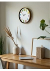 ® 36 Cm Kahverengi Çocuk Odası Duvar Saati