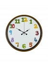 ® 36 Cm Kahverengi Çocuk Odası Duvar Saati