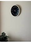 ® 36 Cm Krem Arapça Rakamlı Duvar Saati