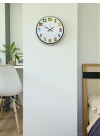 ® 36 Cm Krem Çocuk Odası Duvar Saati