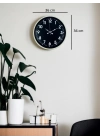 ® 36 Cm Krem Zarif Duvar Saati
