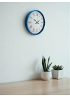 ® 36 Cm Mavi Roma Rakamlı Duvar Saati