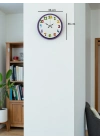 ® 36 Cm Mor Çocuk Odası Duvar Saati