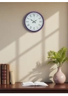 ® 36 Cm Mor Roma Rakamlı Duvar Saati