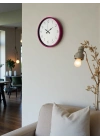 ® 36 Cm Pembe Standart Duvar Saati