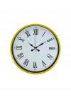 ® 36 Cm Sarı Roma Rakamlı Duvar Saati