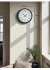 ® 36 Cm Siyah Asil Roma Rakamlı Duvar Saati
