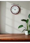 ® 36 Cm Standart Kırmızı Duvar Saati
