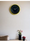 ® 36 Cm Standart Sarı Duvar Saati