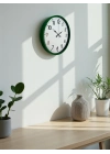 ® 36 Cm Standart Yeşil Duvar Saati
