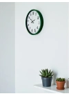 ® 36 Cm Standart Yeşil Duvar Saati