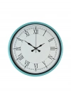® 36 Cm Turkuaz Dekoratif Duvar Saati