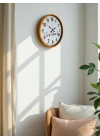 ® 36 Cm Turuncu Çocuk Odası Duvar Saati