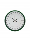 ® 36 Cm Yeşil 24 Saat Göstergeli Özel Tasarım Duvar Saati