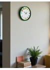 ® 36 Cm Yeşil Çocuk Odası Duvar Saati
