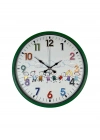 ® 36 Cm Yeşil Çocuk Odası Duvar Saati