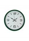 ® 36 Cm Yeşil Modern Dekoratif Duvar Saati