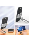 ®   360 derece Dönen Tüm Telefon Tipleri İle Uyumlu Metal Telefon Standı Braket
