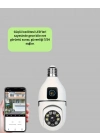 360 Derece Panoramik WiFi Kamera – Full HD Ev Güvenlik Sistemi