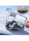 360° Dönebilen Yapışkanlı Numaratörlü Araç Telefon Tutucu